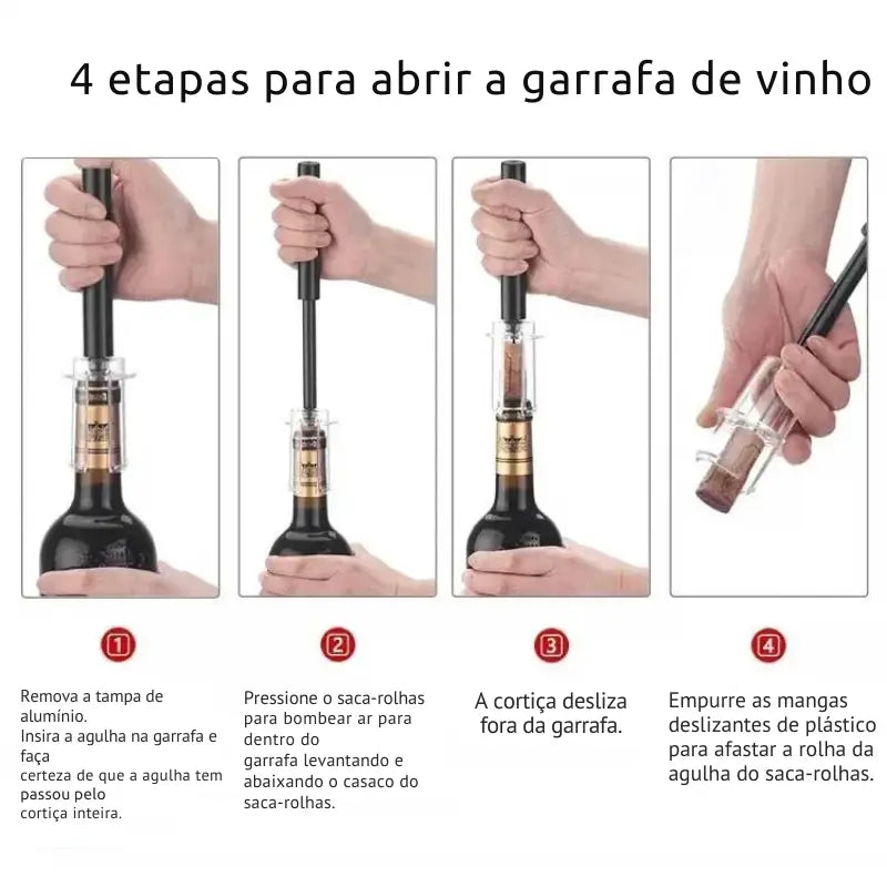 Abridor de Vinho a Vácuo 3