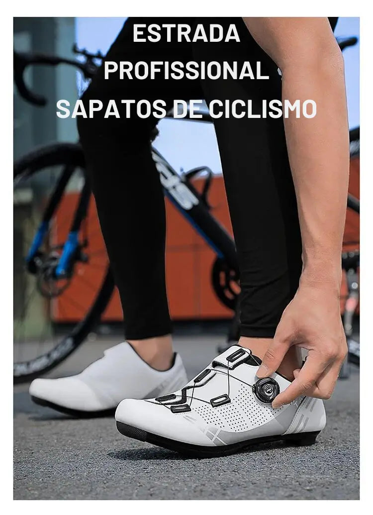 Sapatos de Ciclismo Leves 2024