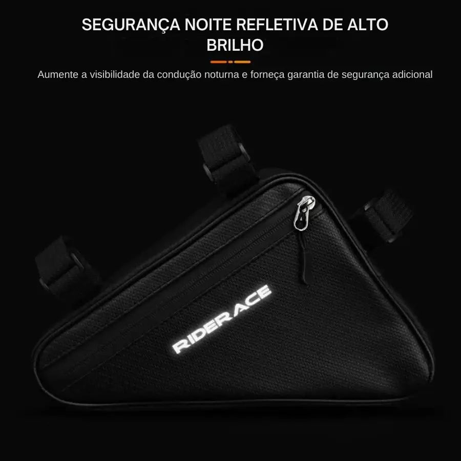 Bolsa Triangular Impermeável para Bicicleta