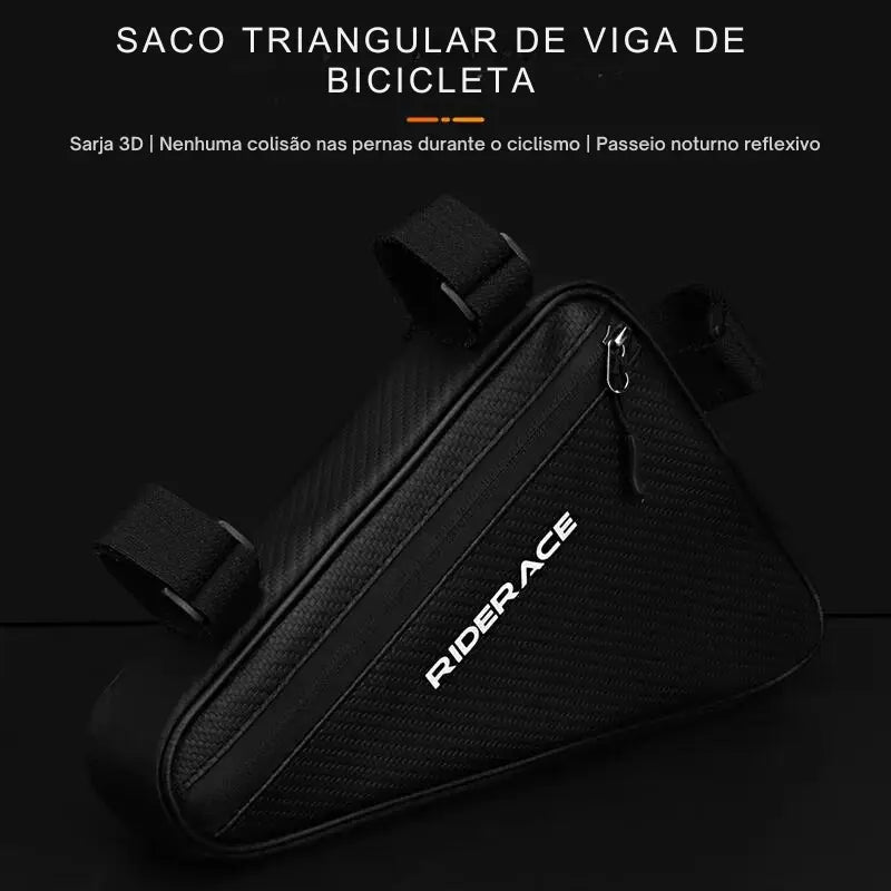 Bolsa Triangular Impermeável para Bicicleta