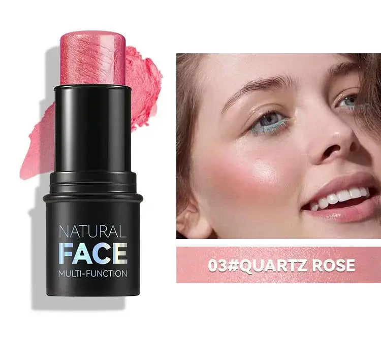 Bastão Iluminador e Blush 3D